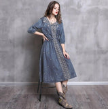 robe-boheme-chic-hiver-2018 boho