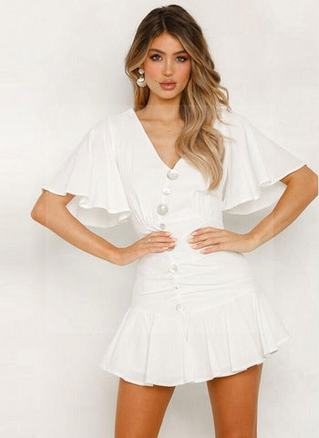 robe-boheme-chic-manche-courte