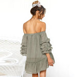 robe-boheme-chic-verte boho chic
