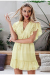 robe-boheme-manche-courte