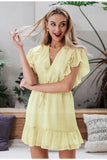 robe-boheme-manche-courte