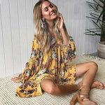 robe-boheme-manche-longue
