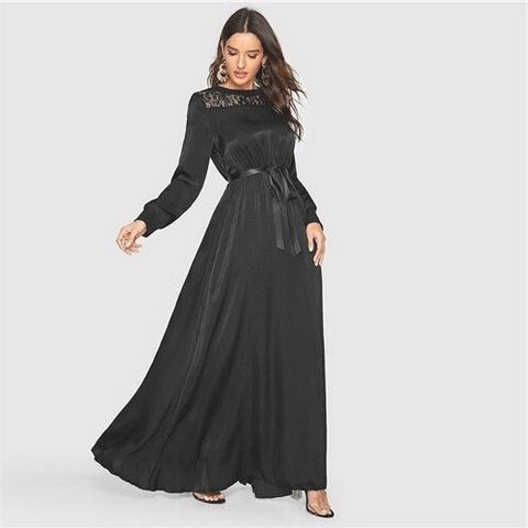robe-boheme-noir-dentelle