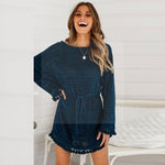 robe-boheme-noire-courte