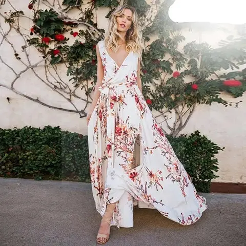 robe-longue-blanche-boheme-ete