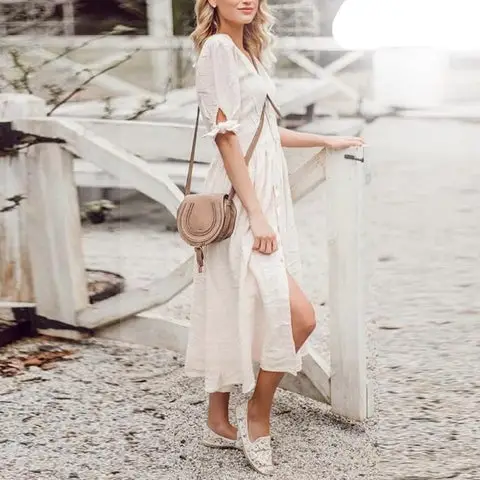 robe-longue-blanche-boheme-france