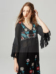 robe-longue-boheme-chic-2017 style