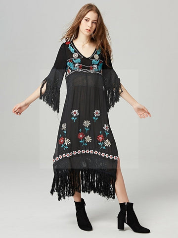 robe-longue-boheme-chic-2017