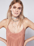 robe-longue-boheme-chic-2018 femme