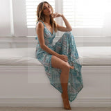 robe-longue-boheme-chic-bleu hippie