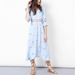 robe-longue-boheme-chic-coton chic