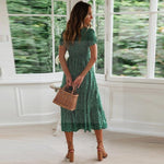 robe-longue-boheme-chic-ete-2018 femme