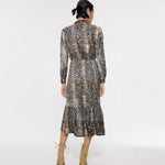 robe-longue-boheme-chic-manche-longue chic