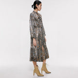 robe-longue-boheme-chic-manche-longue chic