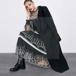 robe-longue-boheme-chic-manches-longues-et-ras-de-cou hippie