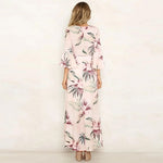robe-longue-boheme-creme chic