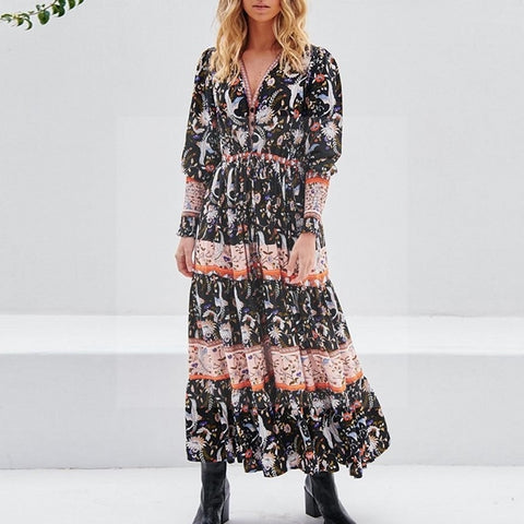 robe-longue-boheme-en-voile-de-coton