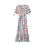 robe-longue-boheme-manche-courte hippie
