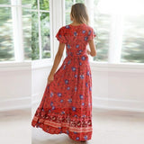 robe-longue-boheme-rouge-1 style