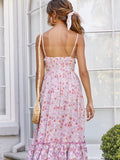 robe-longue-boheme-vieux-rose boho chic