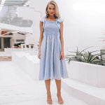 robe-longue-esprit-boheme-bleu chic