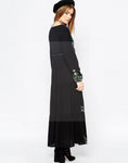robe-longue-esprit-boheme-chic-manches-longues-et-ras-de-cou boho chic
