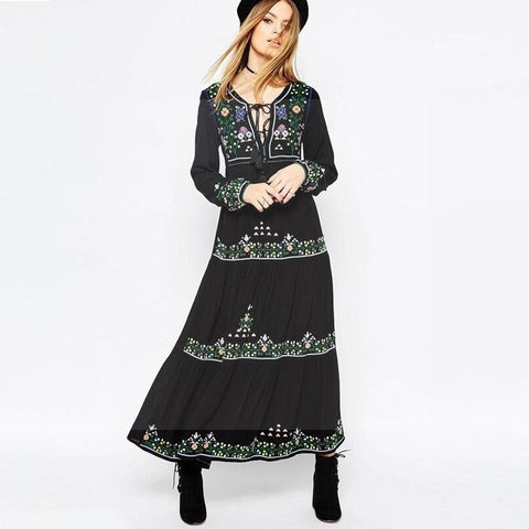 robe-longue-esprit-boheme-chic-manches-longues-et-ras-de-cou