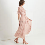 robe-longue-esprit-boheme-chic-rose-poudre boho chic