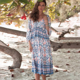 robe-longue-ete-bleu hippie