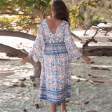 robe-longue-ete-bleu boho chic