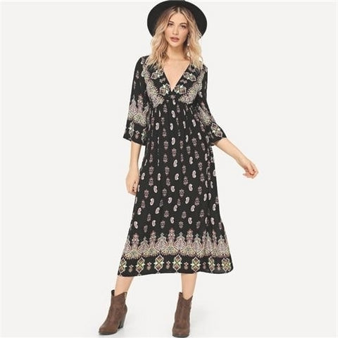 robe-blanche-hippie-chic-pas-cher