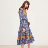 robe-longue-style-boheme-chic-hiver pas cher