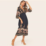robe-fluide-boheme-courte