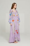robe-style-boheme-manche-longue
