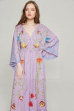 robe-style-boheme-manche-longue femme