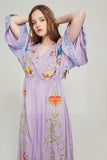 robe-style-boheme-manche-longue chic