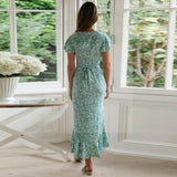 robe-verte-style-boheme de bohemienne