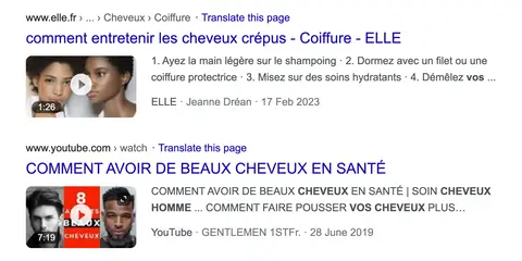 Guide d'entretien capillaire pour hommes et femmes