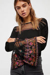 Chemisier dentelle boheme chic