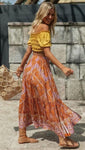 Grande jupe boheme hippie
