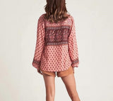 Hippie tunic blouse boho