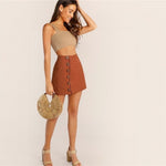 Jupe boheme chic courte chic