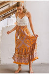 Jupe boheme chic longue boho