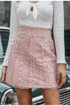 Jupe boheme dentelle style