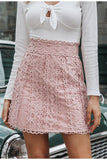 Jupe boheme dentelle style