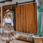 Jupe boheme ete chic