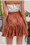 Jupe boheme saxe luxe