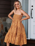 Jupe haute longue style boheme luxe