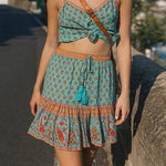 Jupe hippie femme de bohemienne