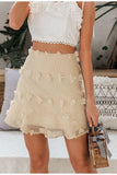 Jupe ivoire boheme boho chic